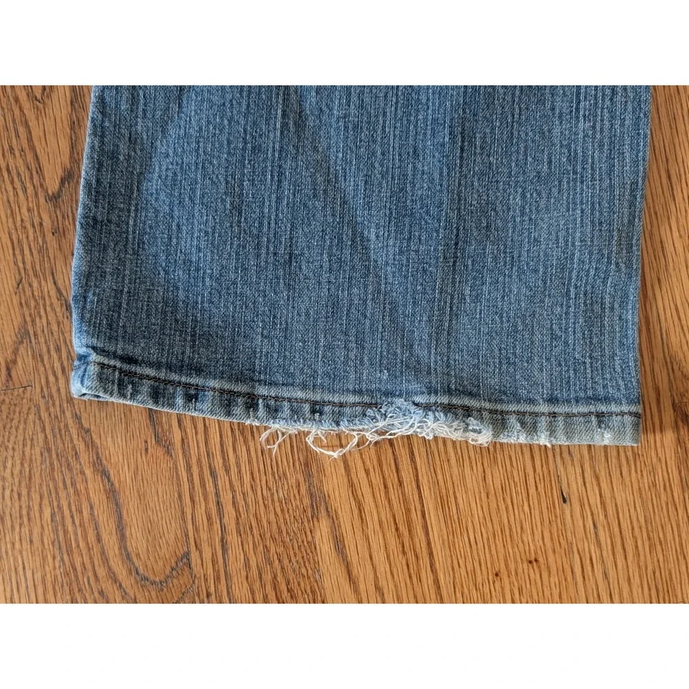Polo Jeans Co Ralph Lauren Women's 16x32 Kelly Stretch Blue Denim Bootcut Jeans